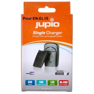 JUPIO Chargeur EN-EL15