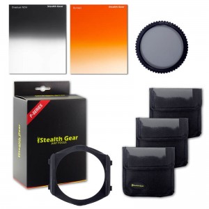 Kit Filtre carré Landscape (Circular Pol/Gris gradué/Sunset/Support)