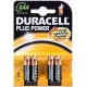 DURACELL LR03/AAA Power Plus x4