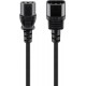 Rallonge pour appareils froids, 3 m, noir