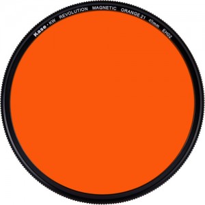 KASE Filtre Revolution N&B Orange 49mm 